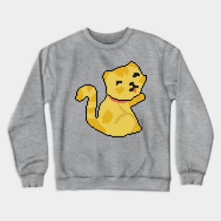 Whimsical Whiskers Crewneck Sweatshirt